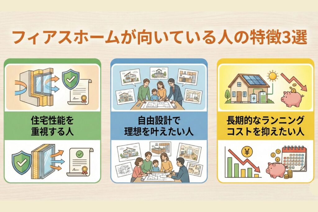フィアスホームが向いている人の特徴3選