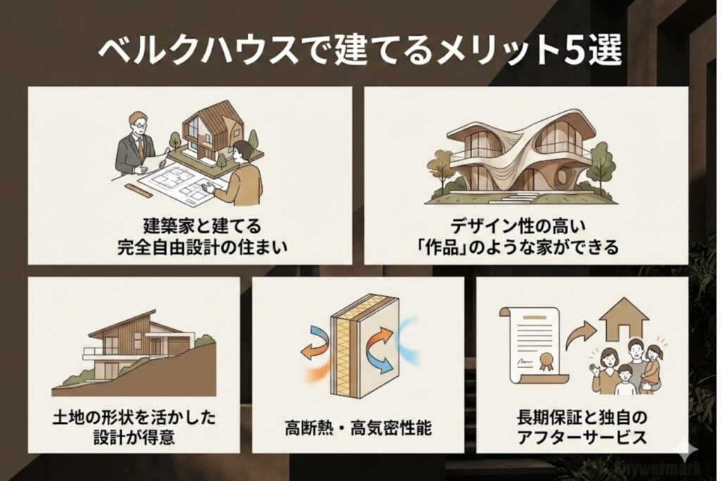 ベルクハウスで建てるメリット5選