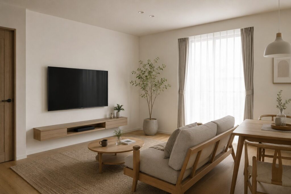 【メリット】壁掛けテレビが選ばれる理由4つ